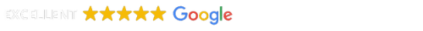 5 Star Excellent Reviews Google